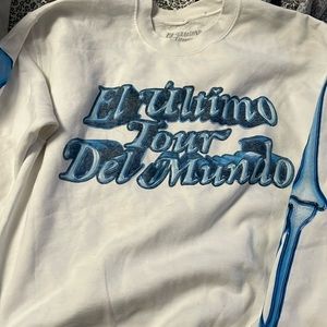 Crew neck sweater bad bunny ultimo tour del mundo